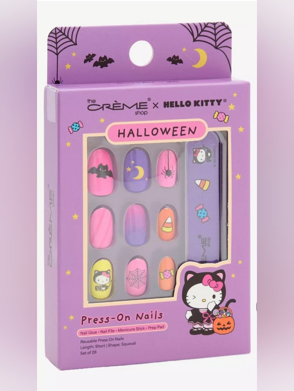The Crème Shop Hello Kitty Press On Nails